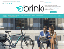 Tablet Screenshot of brinkebike.com